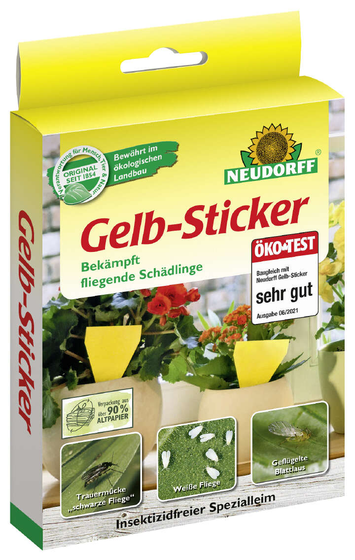 NEUDORFF Gelb-Sticker